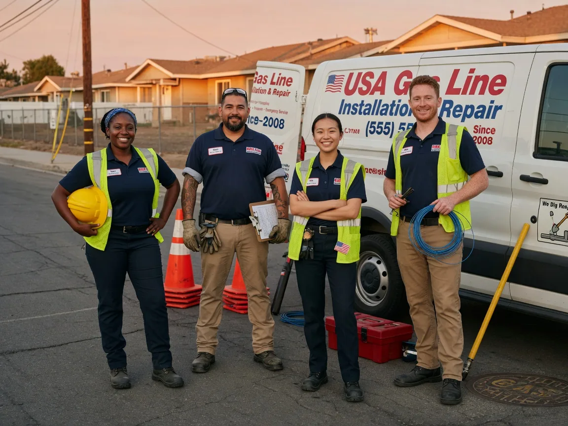 Gas Line Installation company in Saint Onge, SD